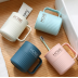 2XMouthwash Cup,Dual-Color Contrast,Stackable Design Saves Bathroom Space